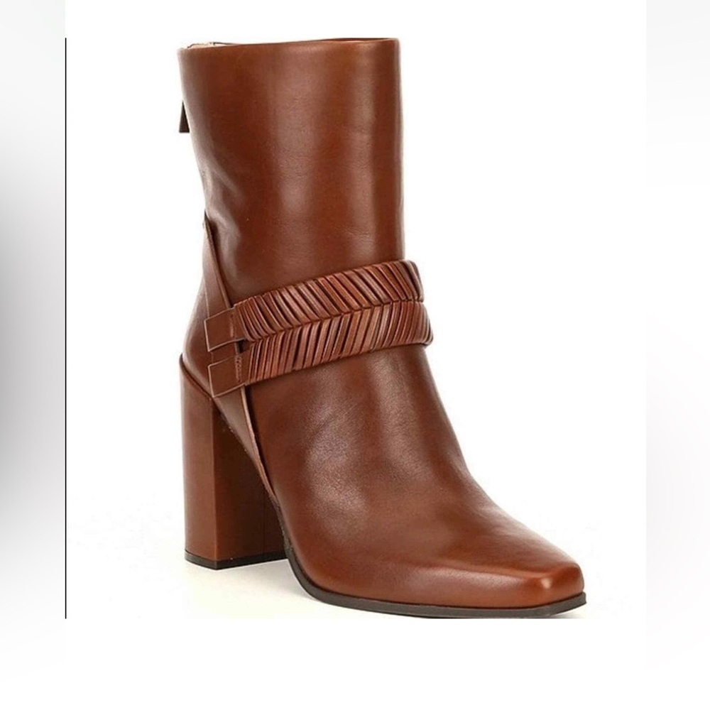 A-D Daughters Brown Leather Ankle Boots